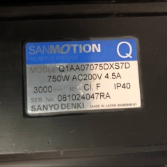 Sanyo Q1AA07075DXS7D Servo Motor