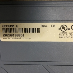 B&R 2D0600.6  PLC Module