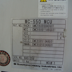 Sumitomo MC-550 MCU UMC550000ADG01