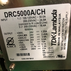 Denso Robot TDK-Lambda DRC5000ACHSCB349A  Power Supply