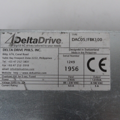 Delta drive DAC05FBK100 Servo Drive