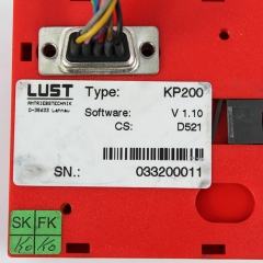 LUST KP200 Servo Drive Panel