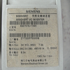 Siemens 6SE7016-1TA61 MasterDrive Inverter Inverter Frequency Drive