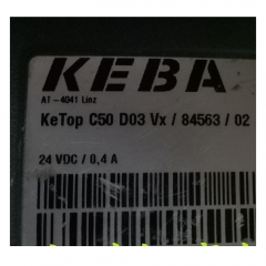 KEBA KeTop C50 D03 Vx8456302 Teach pendant