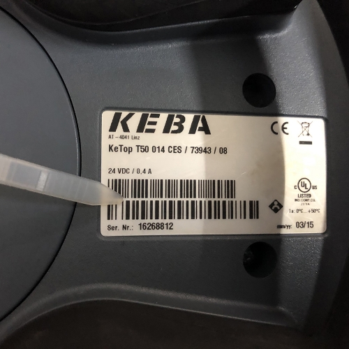 KEBA KETOP T50 014 CES7394308 Teach pendant