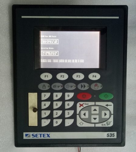 SETEX SECOM 535 Dyeing machine computer