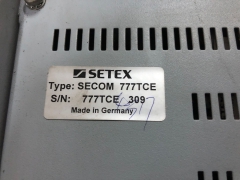 SETEX SECOM 777TCE Dyeing machine computer