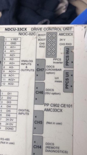 ABB NDCU-33CX CONTROLLER