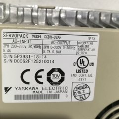 YASKAWA SERVOPACK SGDH-08AE servo drive