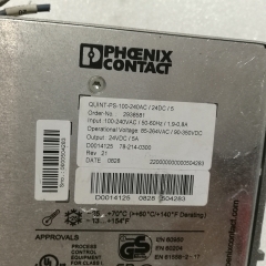 PHOENIX CONTACT QUINT-PS-100-240AC 24DC 5 powersupply