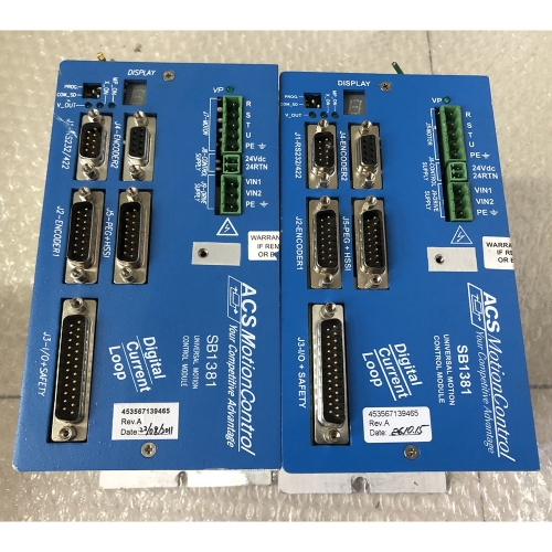 ACS SB1381-B-E-R-A-PM5 Servo Drive