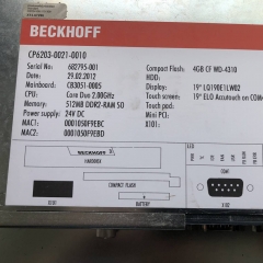 BECKHOFF CP6203-0021-0010 Touch Panel