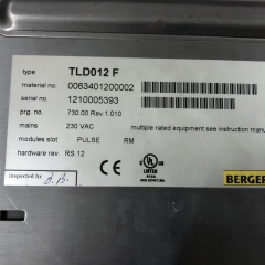 BERGER LAHR TLD012F Servo Drive