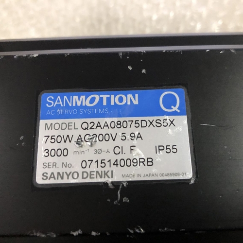 Sanyo Q2AA08075DXS5X Servo Motor