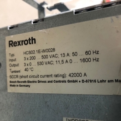 Rexroth HCS02.1E-W0028-A-03-NNNN HCS02.1E-W0028 Servo Drive