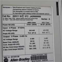 Allen-Bradley 20G11NC072JA0NNNNN inverter