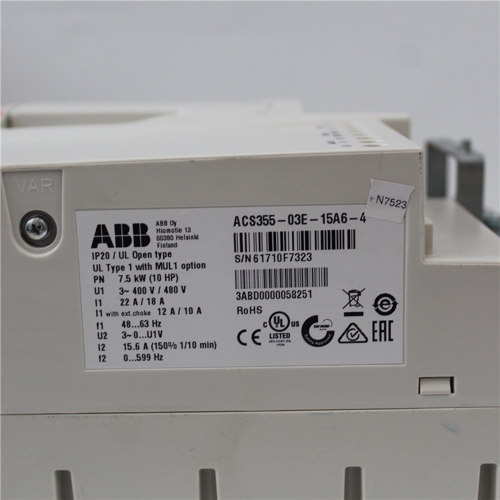 ABB ACS355 inverter ACS355-03E-15A6-4