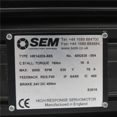 UK SEM servo motor HR142E6-88S