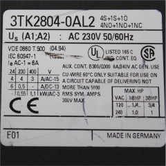 Siemens Circuit Relay 3TK2804-0AL2