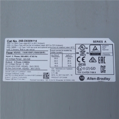 ALLEN-BRADLEY INVERTER 25B-D030N114