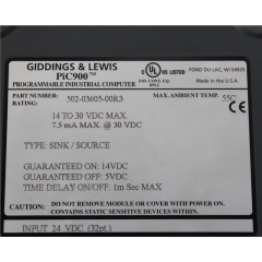 GIDDINGS&LEWIS Module 502-03605-00R3