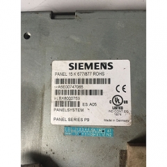 Siemens a5e00747065 Touch Panel Operator