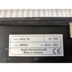 Beijer MAC90 00950C Touch Panel Operator