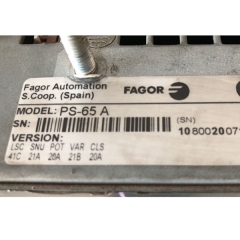 Fagor PS-65A Servo Drive