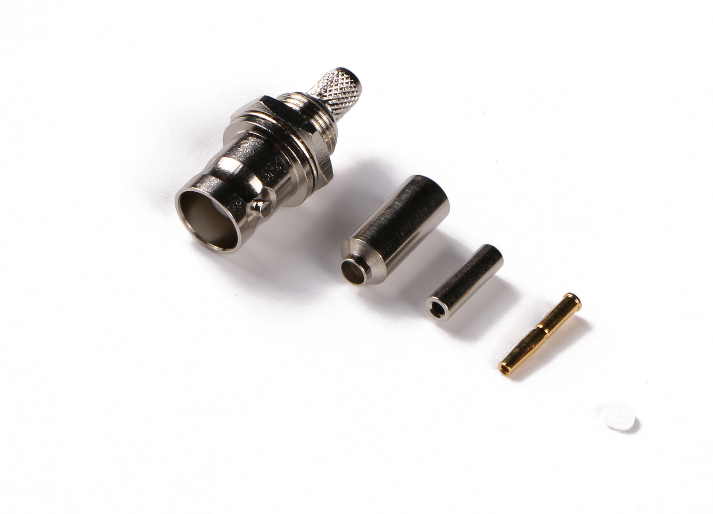 BNC Male Connector Crimp Attachment for RG Cable