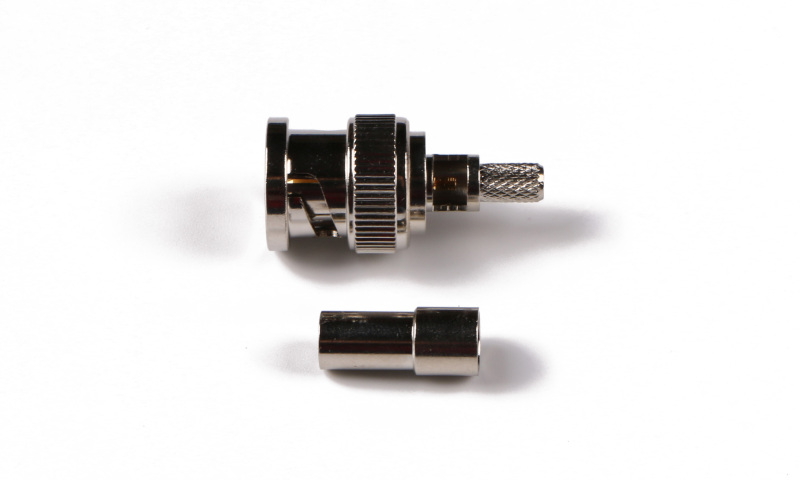 BNC Male Connector Crimp Attachment for RG Cable