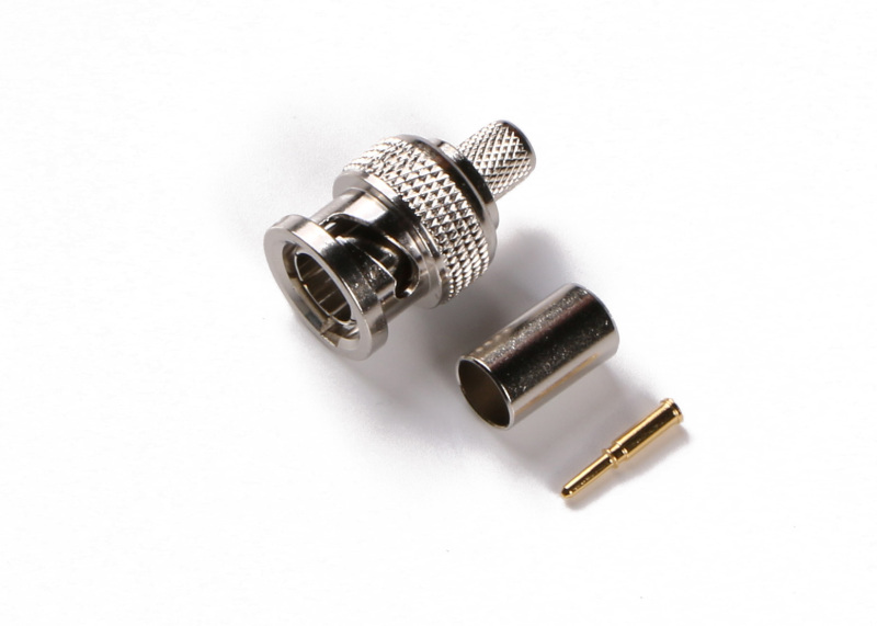 BNC Male Connector Crimp Attachment for RG Cable