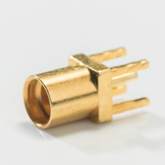 MCX Male Straight Connector for Printed Circuits