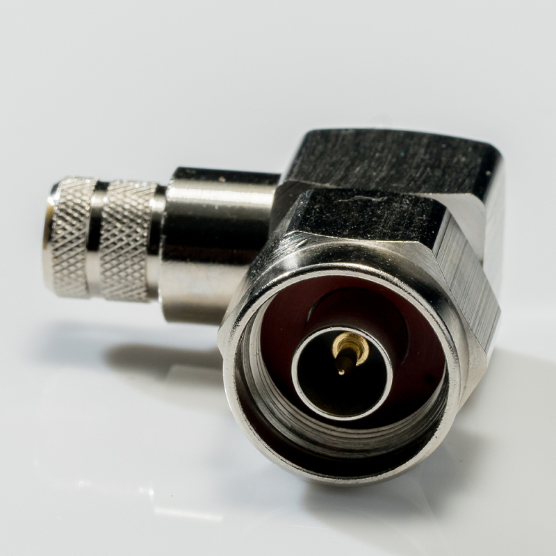 N Plug Angle Crimp Type Connector