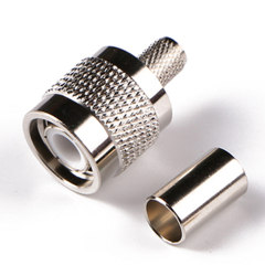 TNC Male Connector Crimp/Solder attachment for LMR Cable