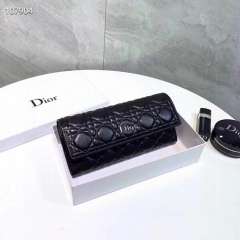 ディオール　Dior　長財布　ウォレット　財布　ブラック　まちどめ式　収納　ラムスキン　レディース　ファッション　Dior×財布　おしゃれ　スタイリッシュ　　　　　　ゴージャス　キュート　ギフト　プレゼント　送料無料　ネット通販