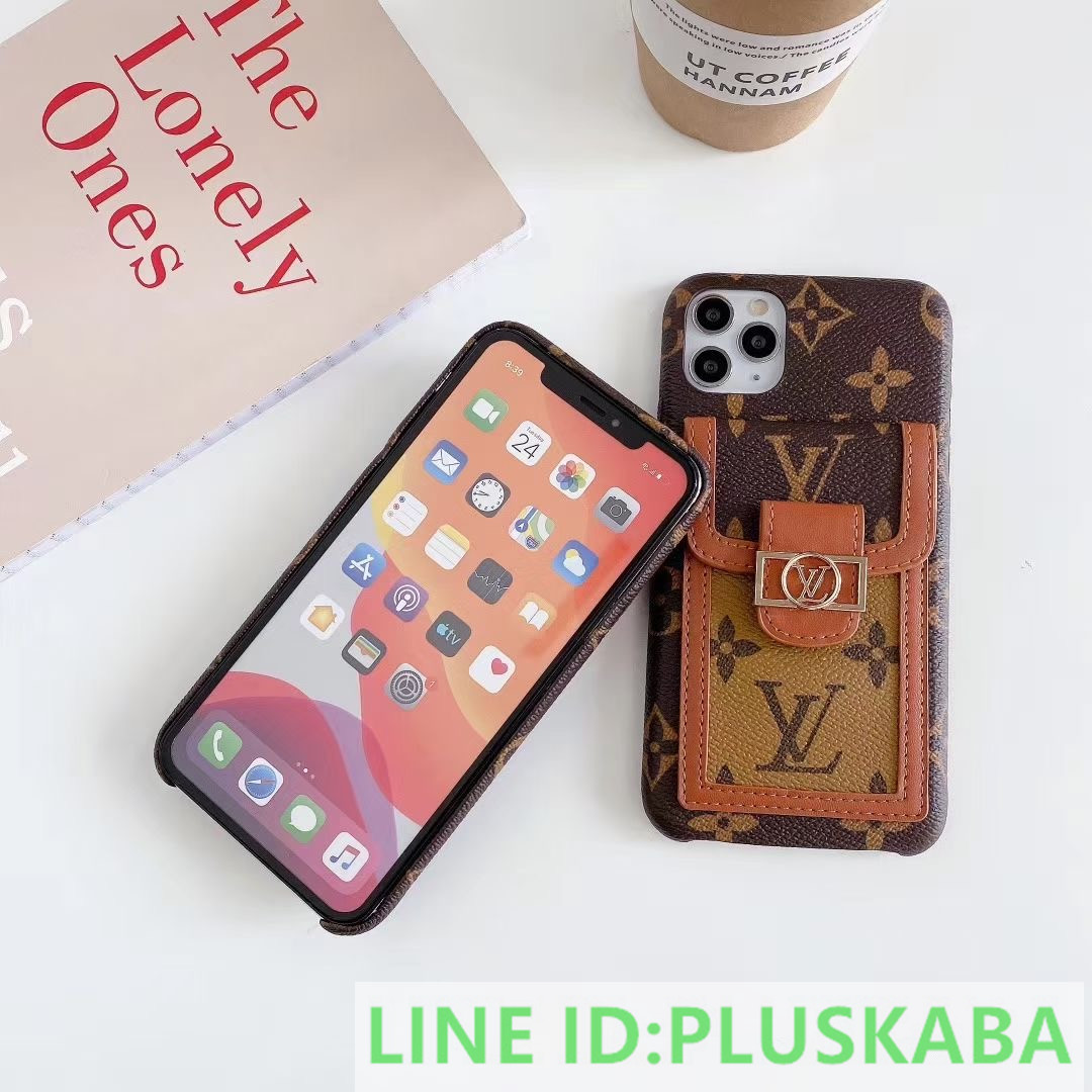 ルイヴィトンLV iPhone 12 Pro Maxケースカードいれ