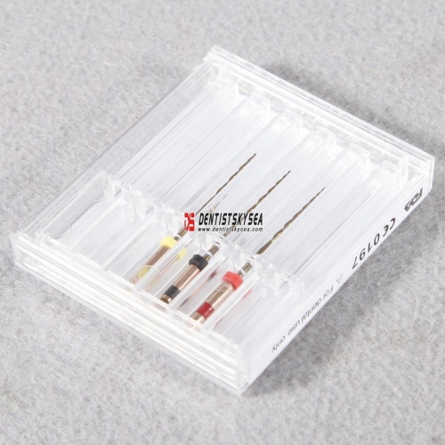 3pcs Dental Root Canal Endodontic Reciprocating Niti Files 25mm R25-R50