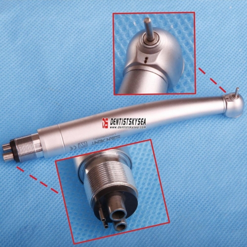 Dental High Speed Handpiece Single Spray Push Button 4 Hole WDA4 2015