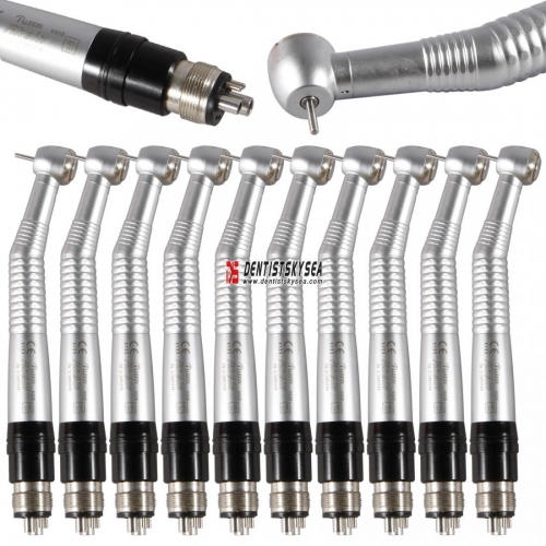 10*Dental High Speed Handpiece Large Torque Push Quick Coupler 4 Hole DAK4 Top