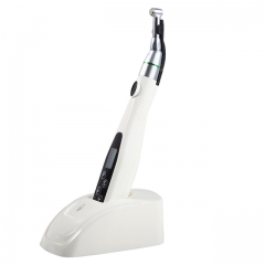 Dental LED Light  Endodontics Endo Motor Cordless Wireless Meter With 16:1 Contra Angle Head