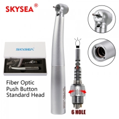 KaVo Style Dental Fiber Optic Turbine Handpiece /6-Hole LED Quick Coupler 360°