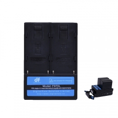 DF-F970L F970L F550 F570 F770 F970 Battery Adapter to V Mount Battery V Lock plate for Video Camera Studio Lighting