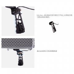 MICOLIVE BLIMP System Microphone wind protect Cage+ Windshield+Shock Mount Suspension System for RODE Shotgun Microphones