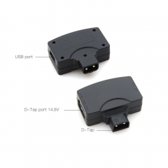 V Mount Battery Adapter with D-Tap Port USB Port