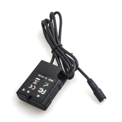 Nikon EN-EL14 full decoding Dummy battery (straight cable)