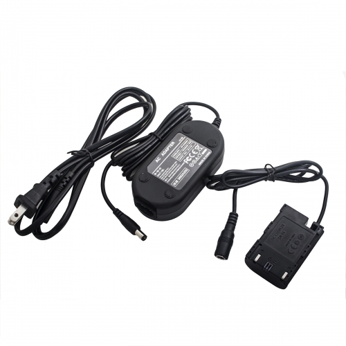 Canon LP-E6 full decoding Dummy battery +AC-E6 power adapter (US standard)