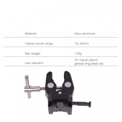 V Mount Lock Battery Clamp for Gimbal Ring Rig Second Version