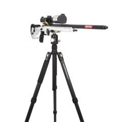 RT85C Gun System Carbon Fiber Camera Tripod with N44 Ball Head