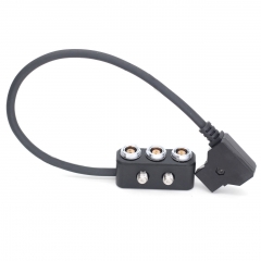 D-Tap to 0B2 *3 Splitter with 1/4 Screws 30cm Cable