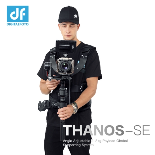 Compact Tiltable Universal Single Handle Gimbal Supporting Vest System for DJI RS2 RS3 PRO ZHIYUN ETC